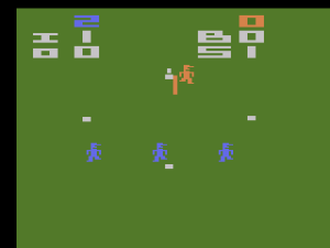 Red team swings and misses in Home Run for the Atari 2600
