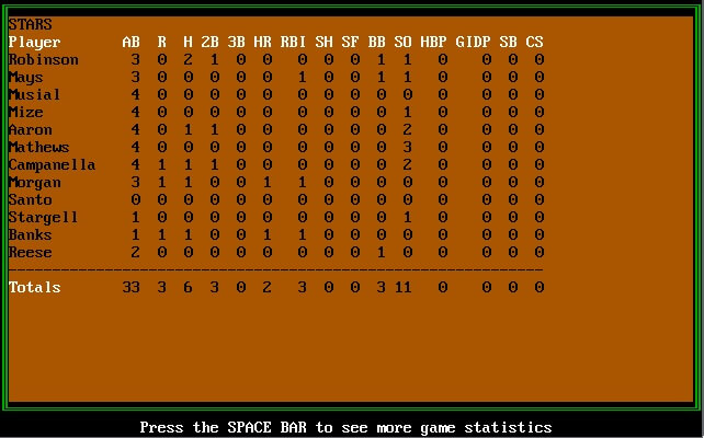 Radio Baseball screenshot