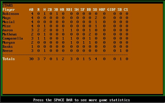 Radio Baseball screenshot