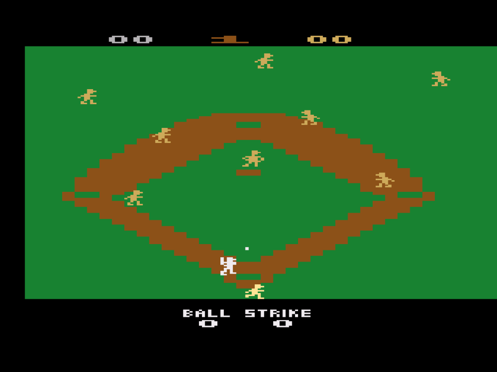 Screenshot of Super Baseball