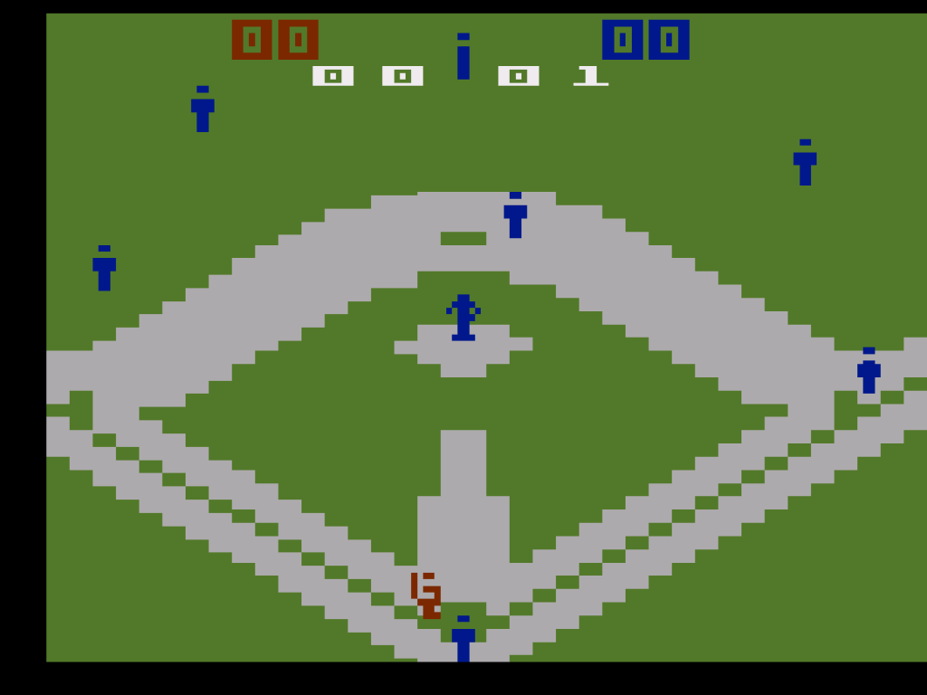 Screenshot of Super Challenge Baseball